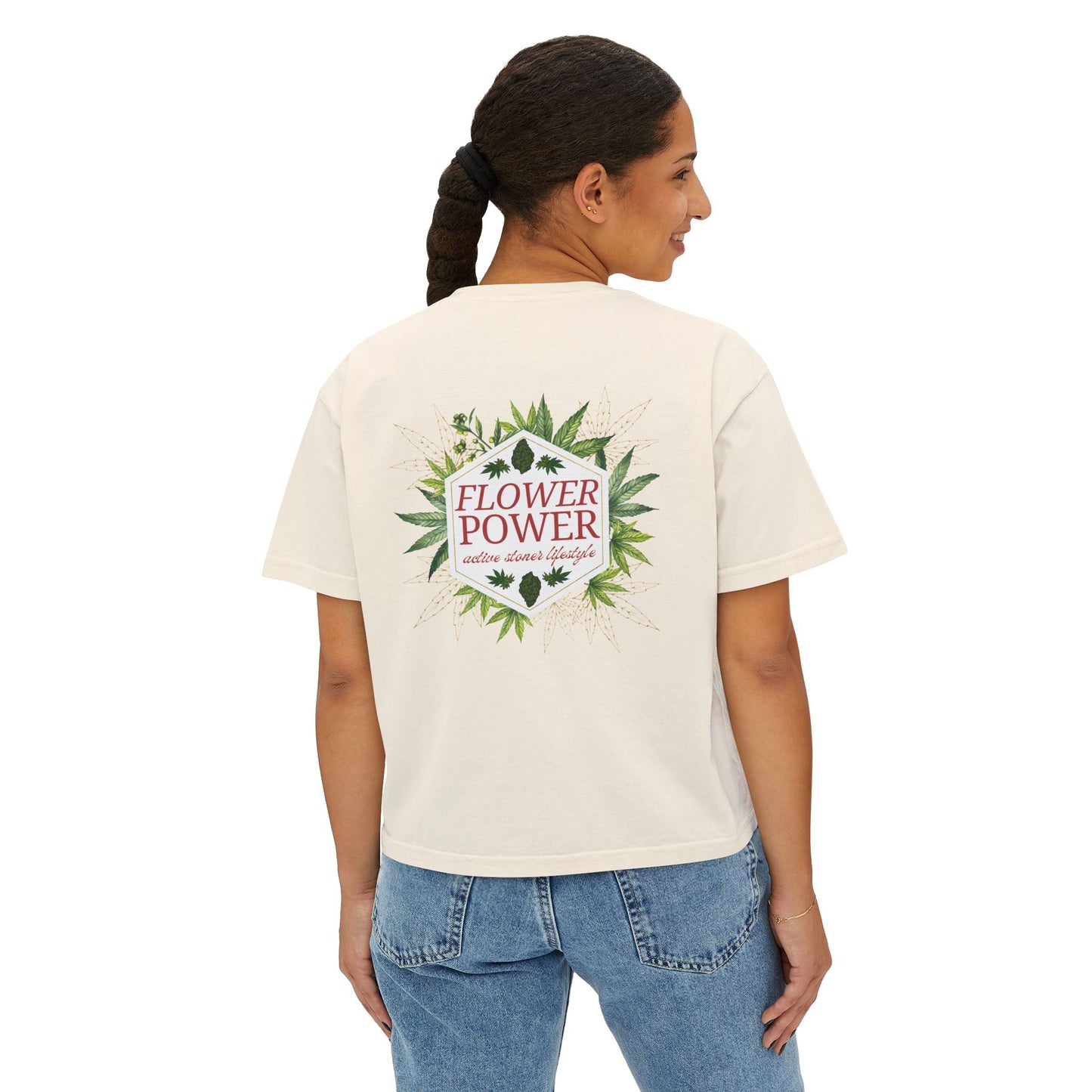 Flower Power - Boxy Tee