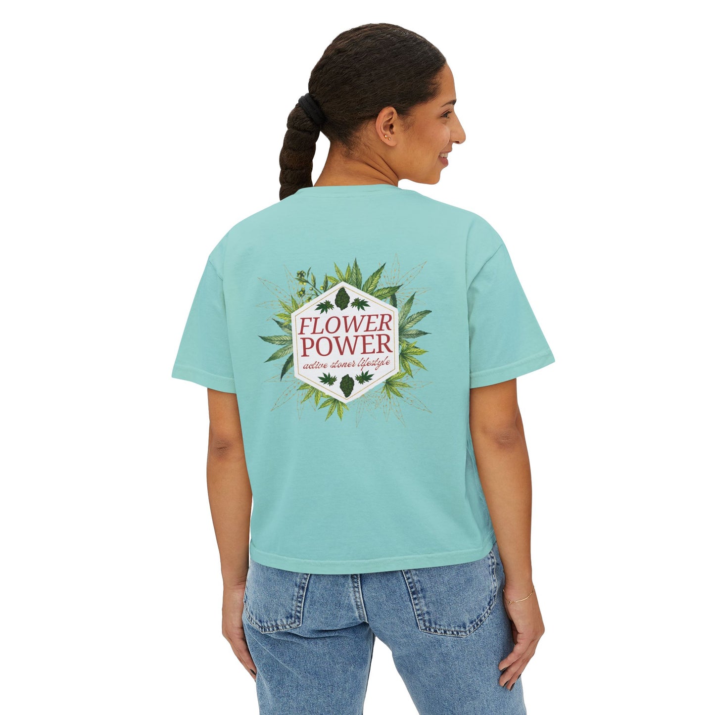 Flower Power - Boxy Tee