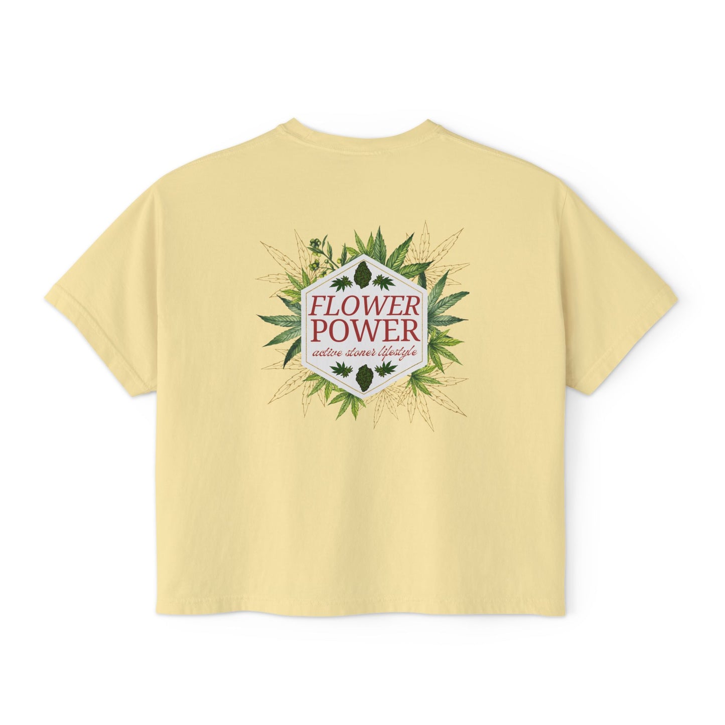 Flower Power - Boxy Tee