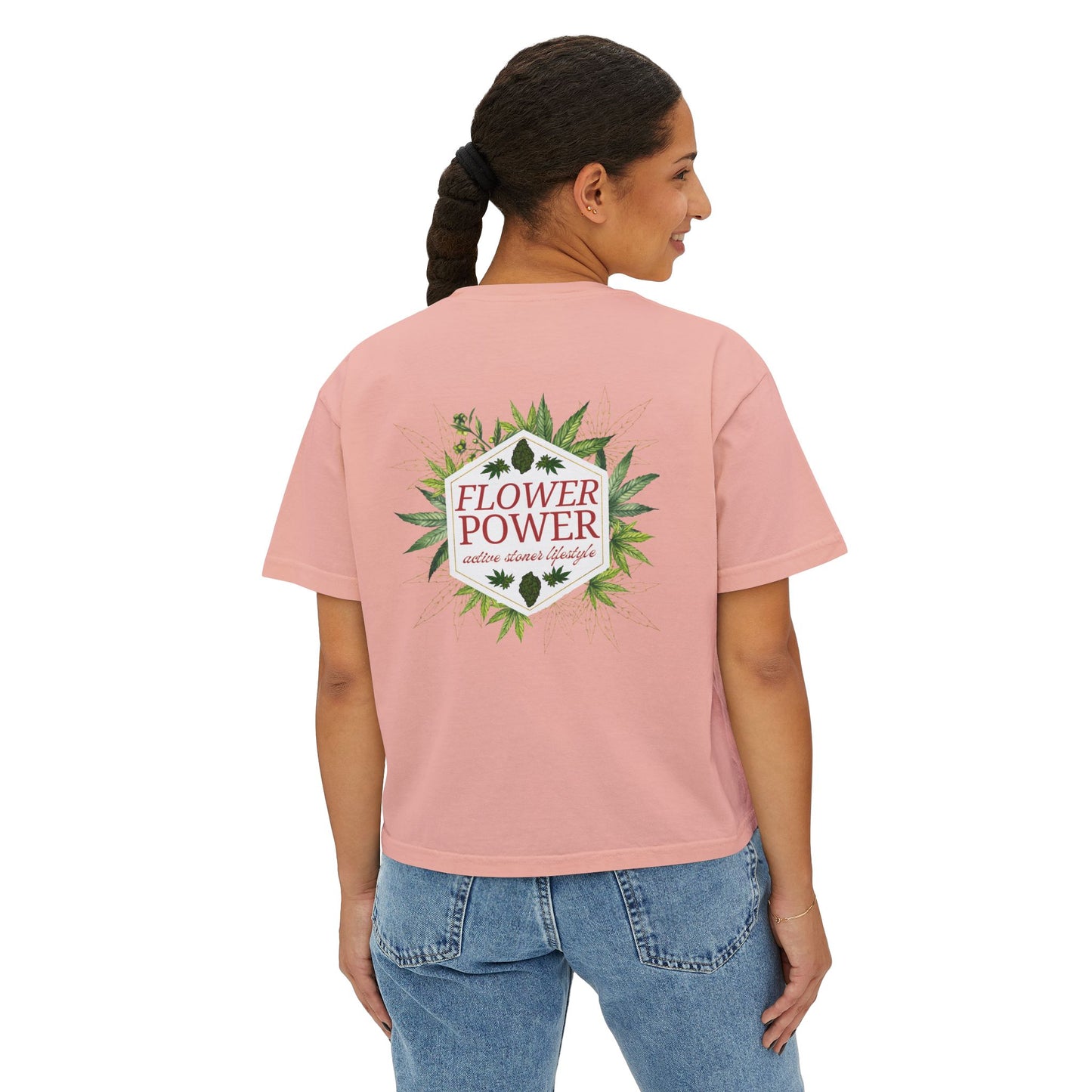 Flower Power - Boxy Tee