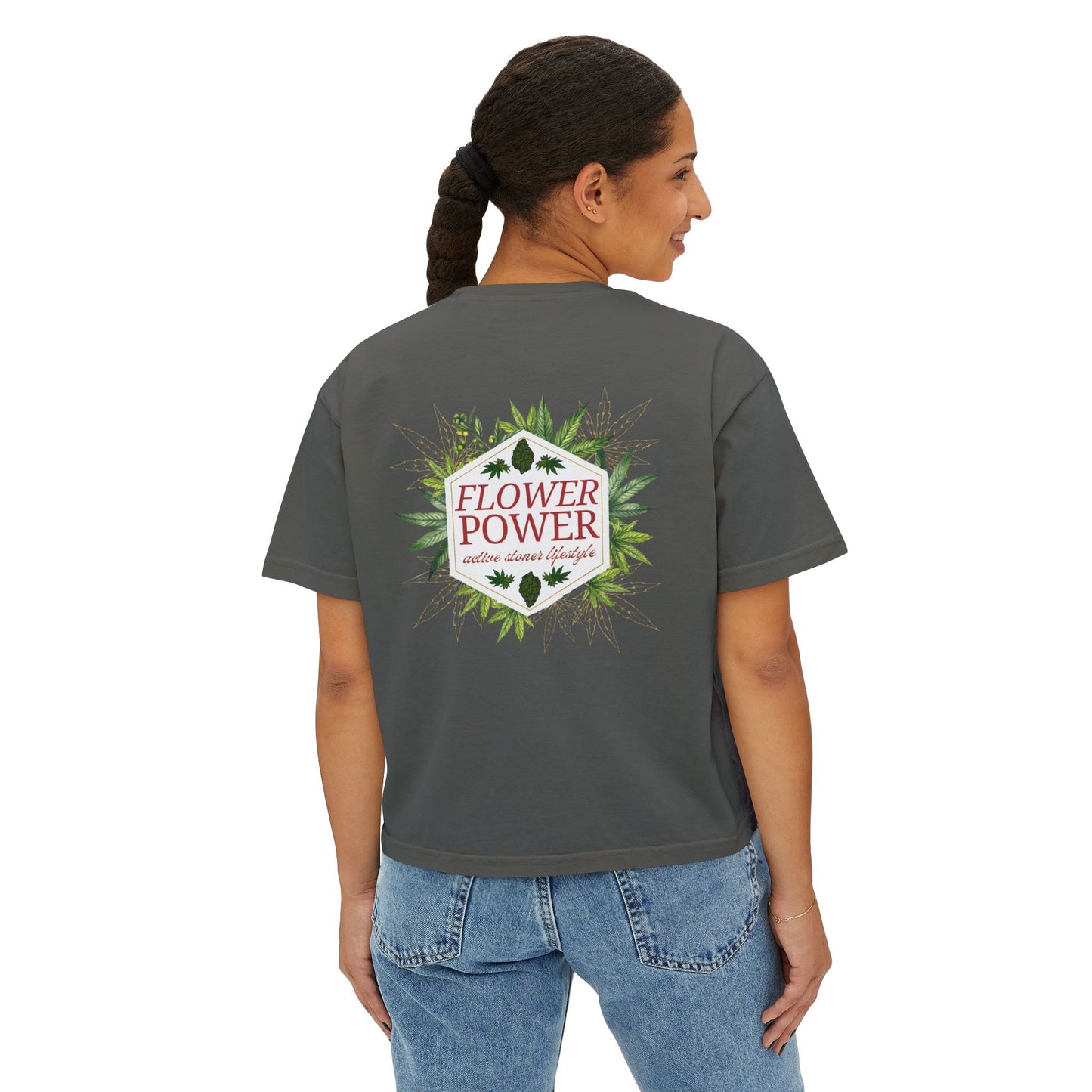 Flower Power - Boxy Tee