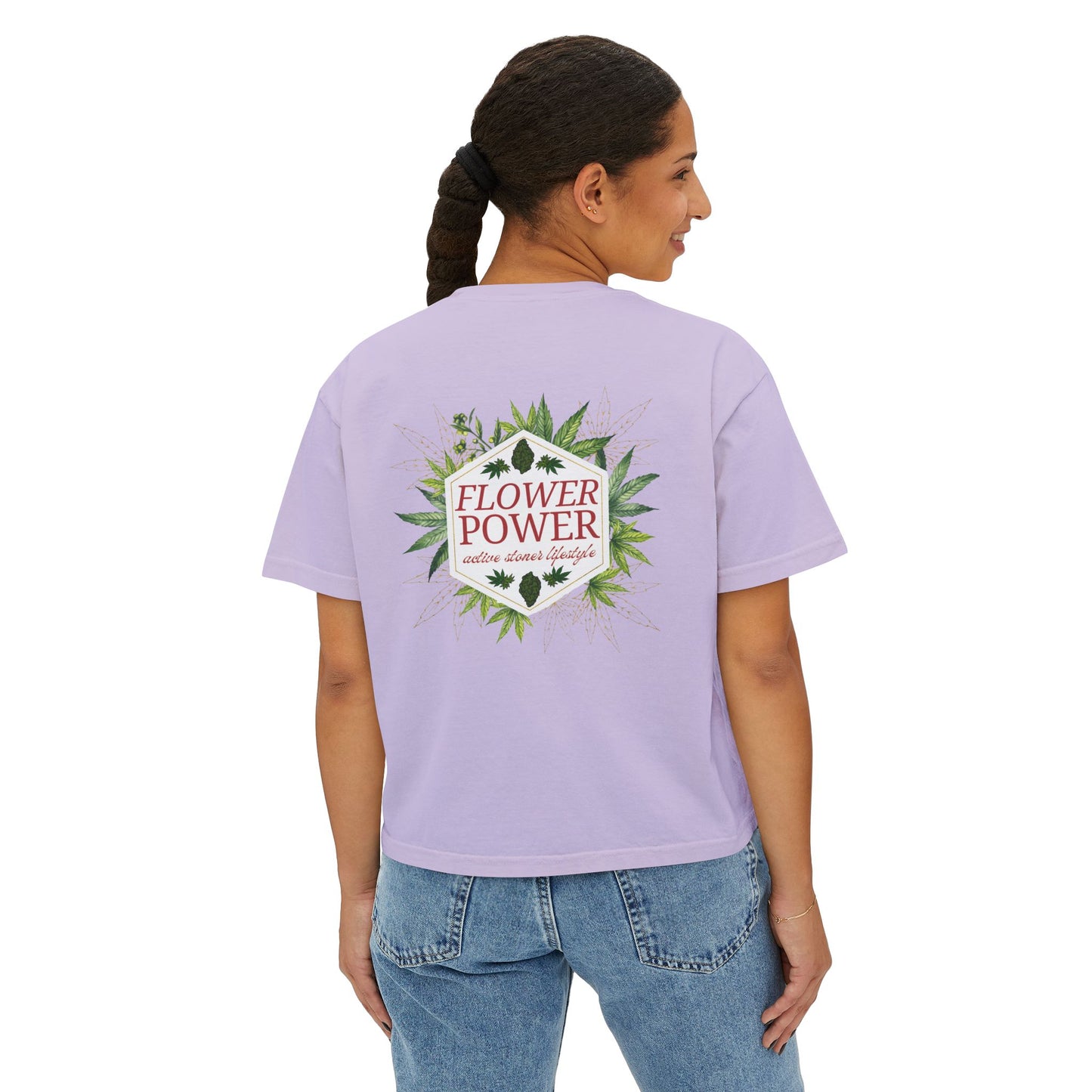 Flower Power - Boxy Tee
