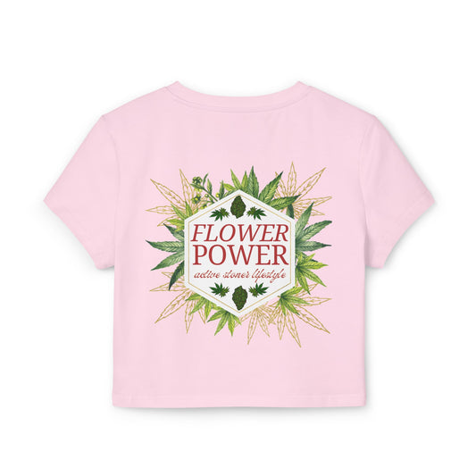 Flower Power - Baby Tee