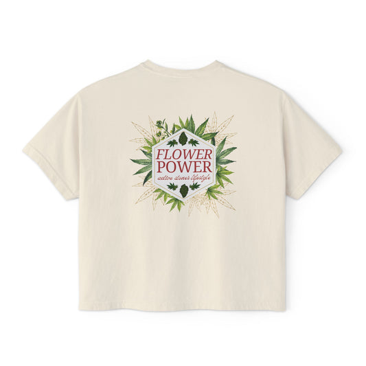 Flower Power - Boxy Tee